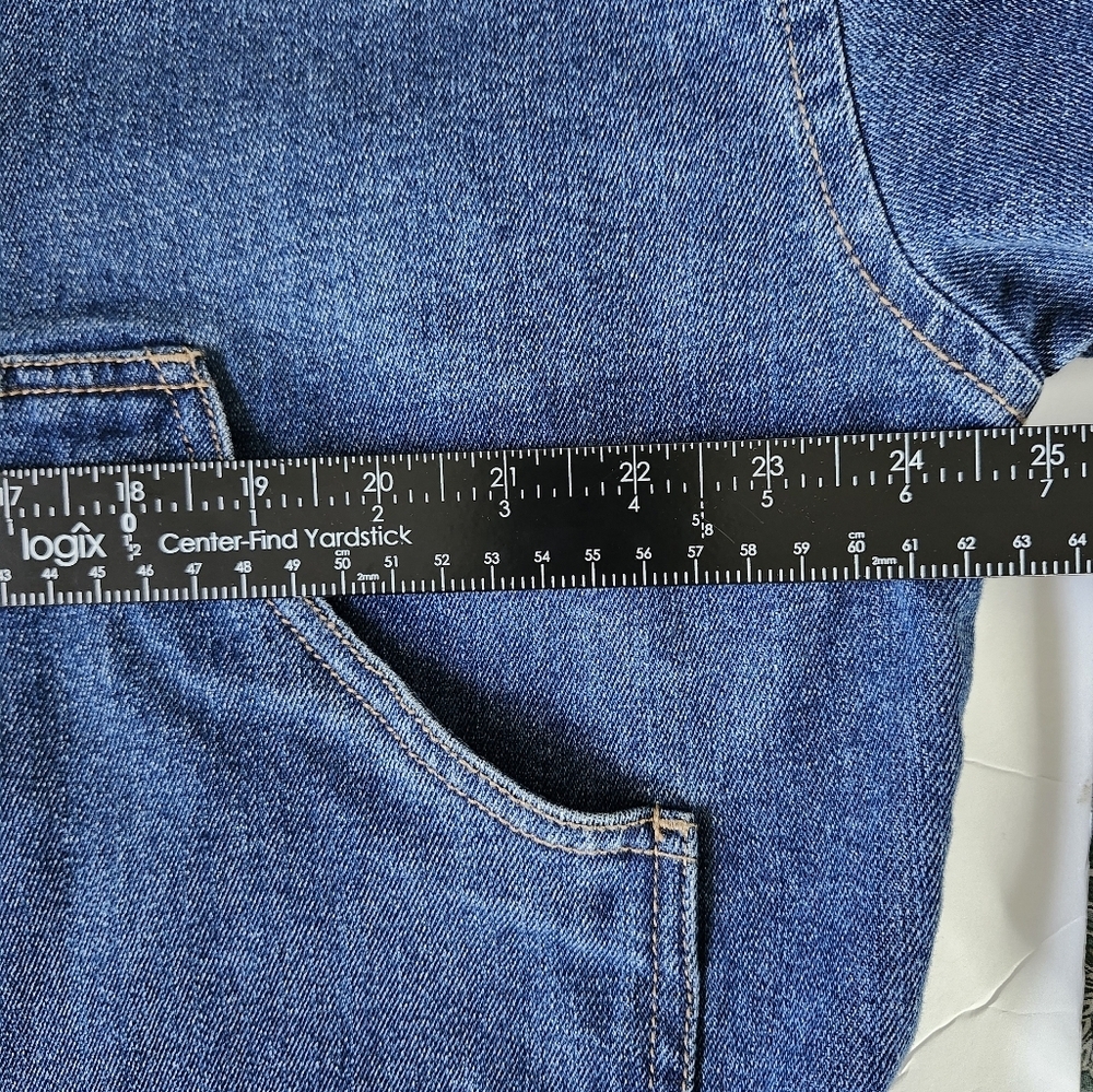 Sanctuary Denim Barn Jacket Jean Chore Jacket Womens XL NWT - Picture 10 of 10